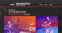 Desktop Screenshot of drumanticsmusic.com
